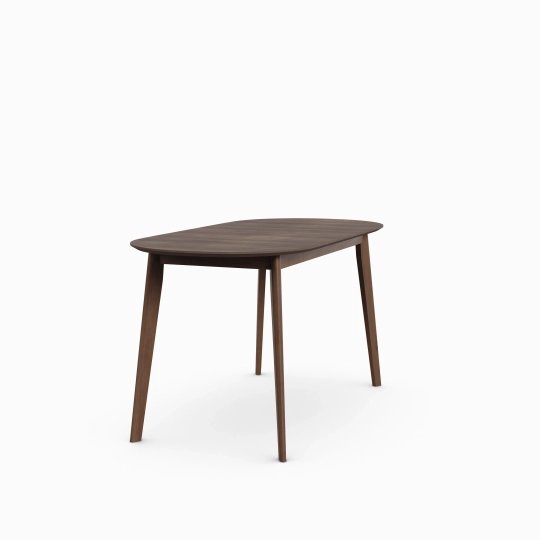 Harper & Bright Designs Walnut 5-Piece Color Wood Top