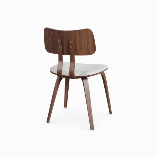 ダイニングチェア kaki CHINON CHAIR WOOD SEAT Amazon.com
