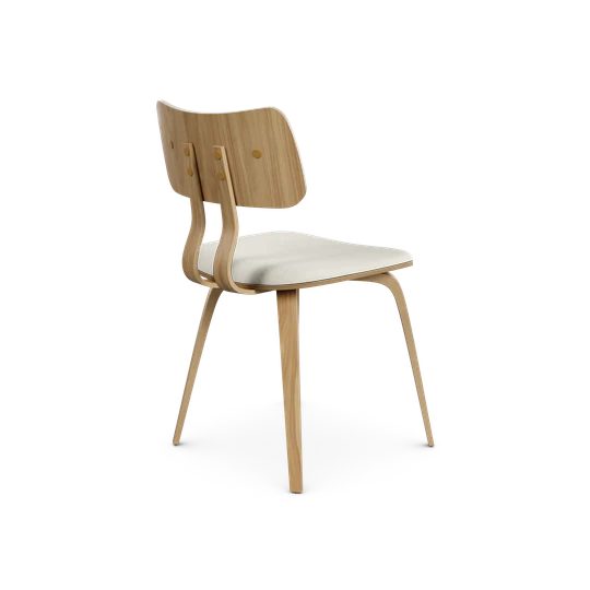 Zaki Dining Chair - Beige & Oak | Hoft Home