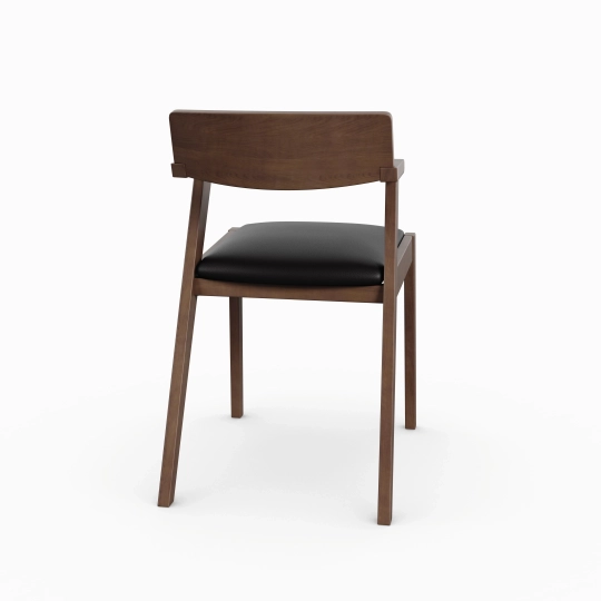 Zola Dining Chair Black Walnut Hoft Home